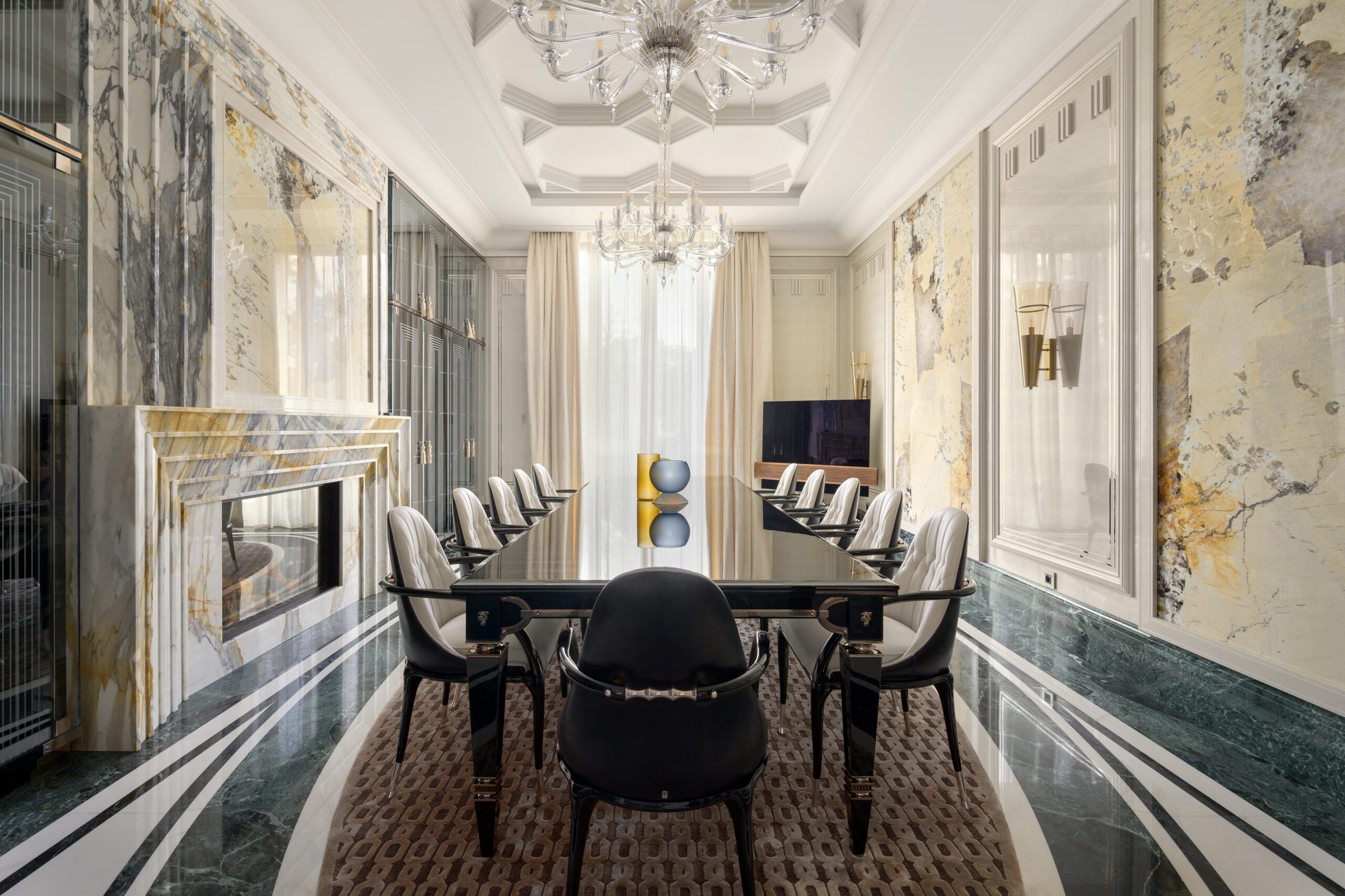 Dubai modern classic interiors