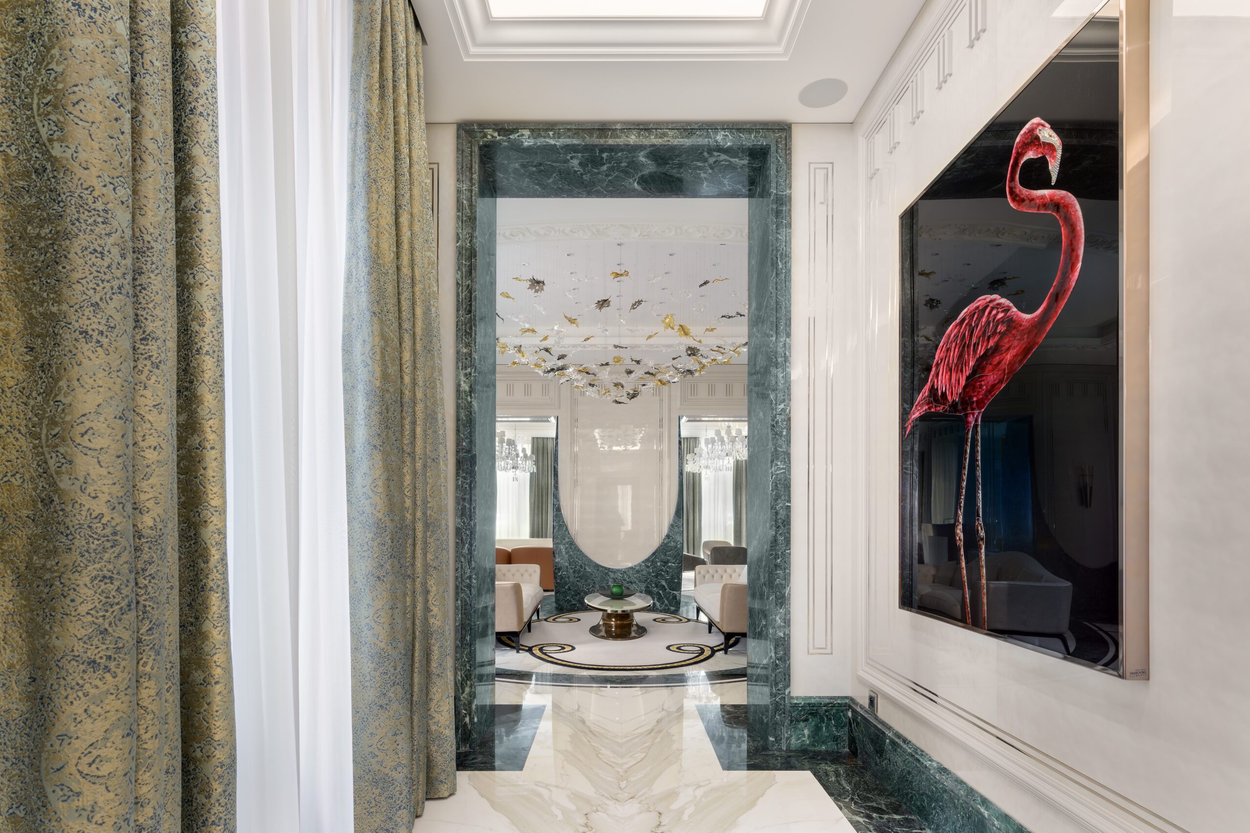 natural materials interior Dubai